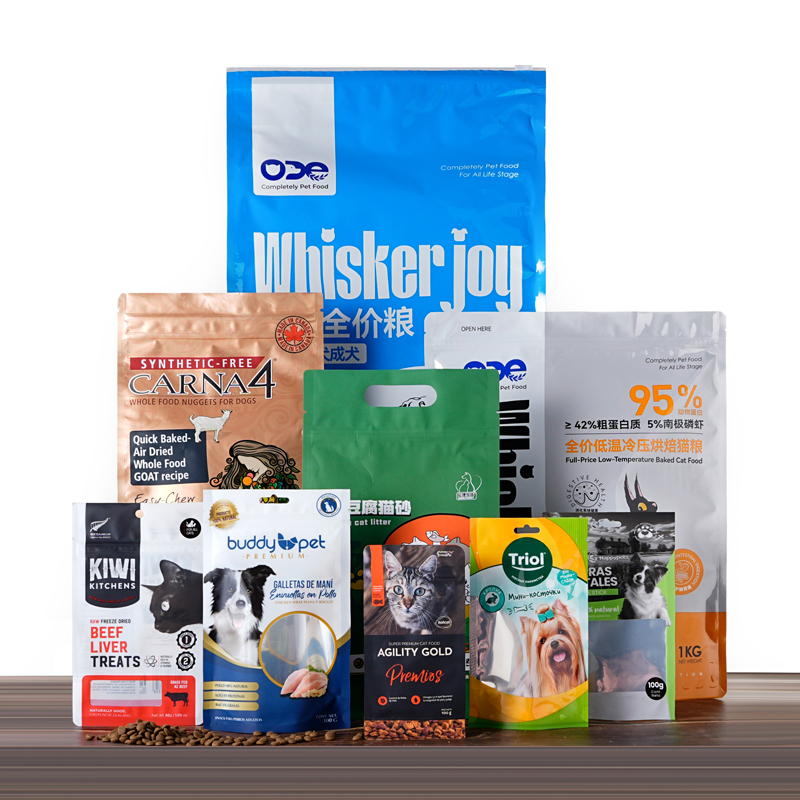 Food packaging application with recyclable flexible packaging