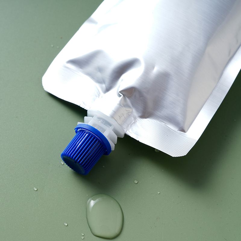 Spout pouch flexible packaging sample