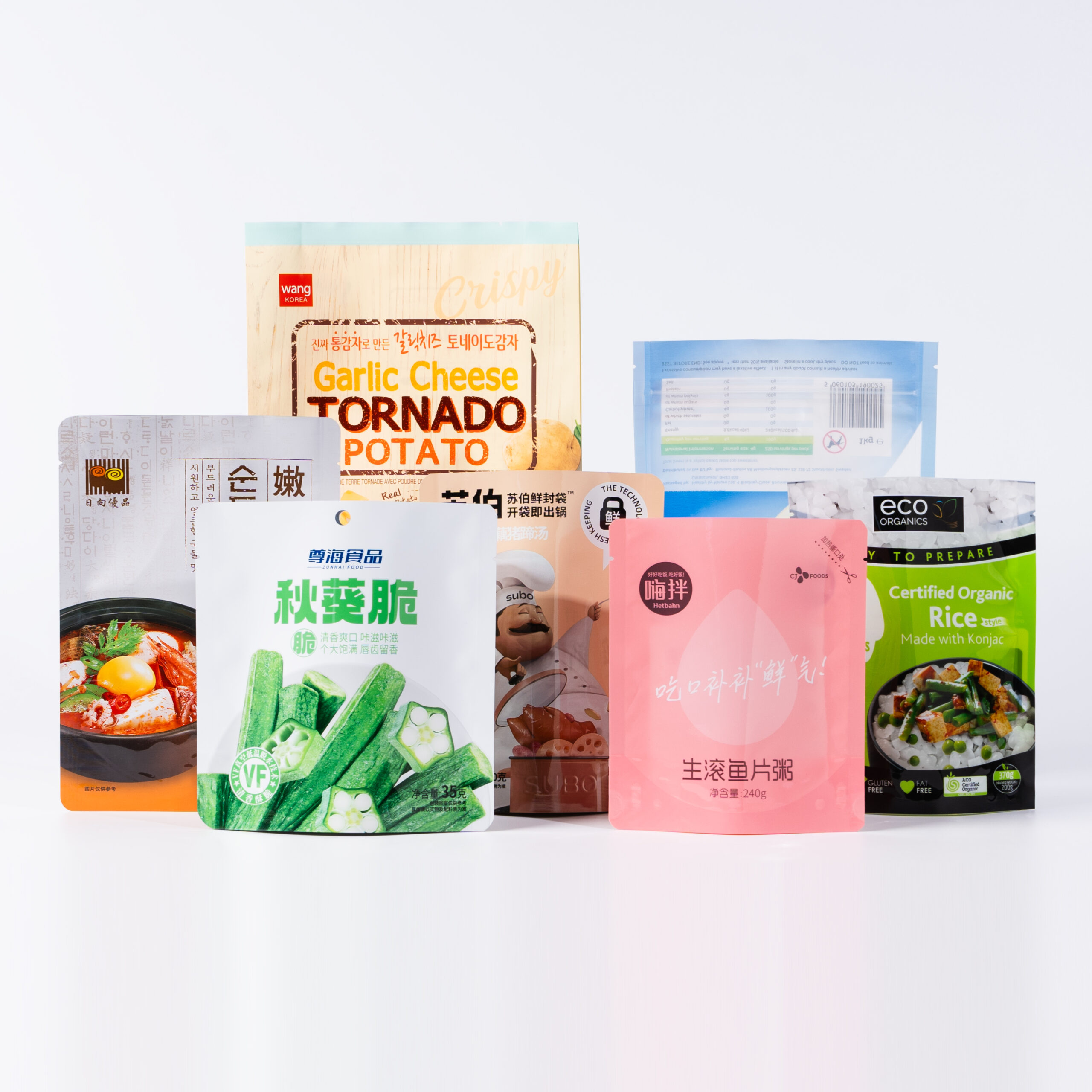 Food packaging application for flexible packaging