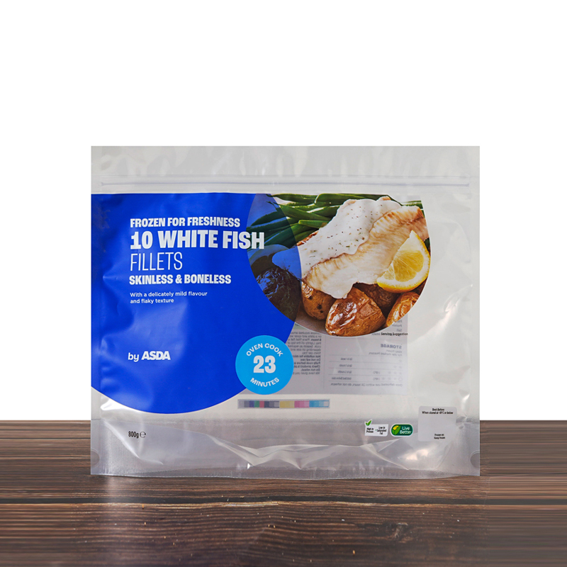 PE mono-material recyclable packaging sample